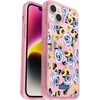 image:imageOtterBox iPhone 14 Plus Symmetry Series Case  Paradise Print Black UltraSleek Snaps to MagSafe Raised Edges Protect Camera amp ScreenPink