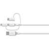 image:imageOtterBox 3in1 USBA to MicroUSB Lightning and USBC Cable  Cloud Dream