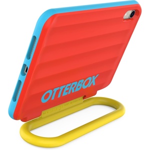 image:imageOtterBox Made for Kids Case for iPad mini A17 and iPad mini 6th gen  Hearts and Crafts Red Easy Installation and Removal Grab and Go Handle Easy Cleaning DurableHearts And Crafts Red