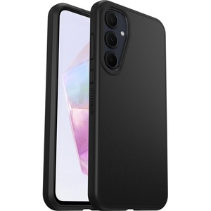 image:imageOtterBox Samsung Galaxy A35 Prefix Series Case  CLEAR ultrathin pocketfriendly raised edges protect camera amp screen wireless charging compatible Single Unit Ships in PolybagBlack