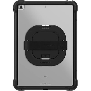 image:imageOtterBox Unlimited Series Case with Kickstand amp Hand Strap  Screen Protector for iPad 7th 8th amp 9th Gen 102 Display  2019 2020 amp 2021 Version  NonRetailShips in Polybag  ClearBlack