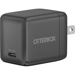image:imageOtterBox 45W Wall Charger  Black Universal Device Compatibility Compact TravelSized Fast Charging USBC Wall Charger