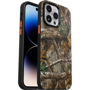 image:imageOtterBox Symmetry Series Case with MagSafe for iPhone 14 Pro Max Only  NonRetail Packaging  Realtree Blaze Edge CamoRealtree Blaze Edge Camo