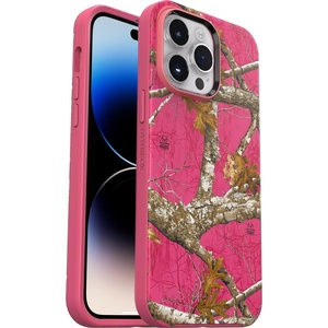 image:imageOtterBox Symmetry Series Case with MagSafe for iPhone 14 Pro Max Only  NonRetail Packaging  Realtree Blaze Edge CamoRealtree Flamingo Pink Camo
