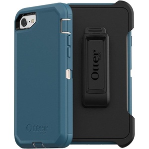 image:imageOtterBox iPhone SE 3rd amp 2nd Gen iPhone 8 amp iPhone 7 not Compatible with Plus Sized Models Defender Series Case  Big SUR Rugged amp Durable with Port Protection Includes Holster Clip KickstandTeal