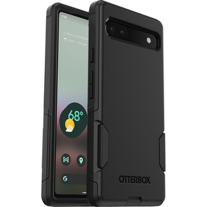image:imageOtterBox Commuter Case for Google Pixel 6a Shockproof Drop Proof Rugged Protective Case 3X Tested to Military Standard Antimicrobial Protection Black
